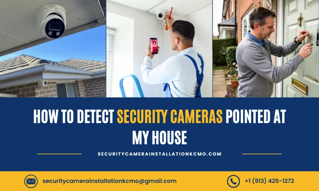 Detect Security Cameras Pointed At My House