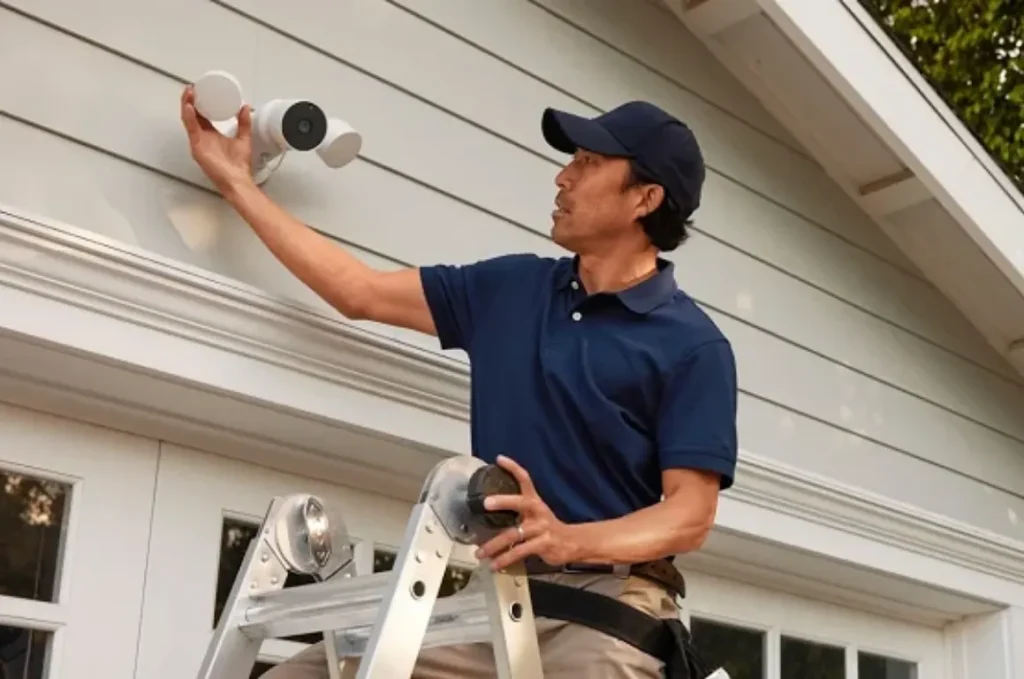 Google Nest Floodlight Camera Installation KC