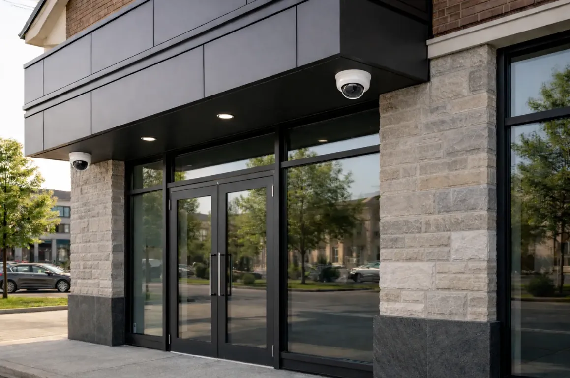 Large Commercial Properties Security Camera Installation KC