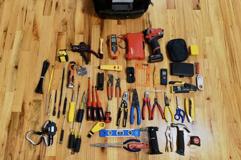 Tools and Materials Needed for Security Camera Installation